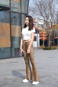 【精选街拍】Vol.3047 复古风豹纹裤 [339P-7.24GB]